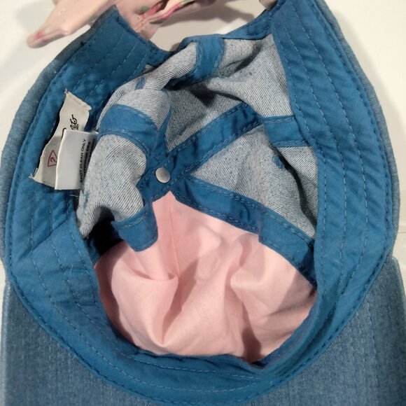 Vintage Y2K Guess Cap Embroidered Bow Blokette Balletcore Pastel Preppy Sporty - Picture 6 of 8